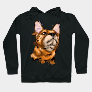 Abstract serval drawing Hoodie